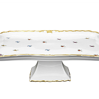 Поднос н/н большой Мария Луиза Белая Матовая