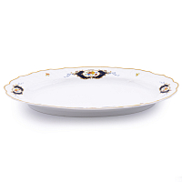 Блюдо овальное 39см Синеглаз