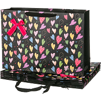 Пакет бумажный подарочный