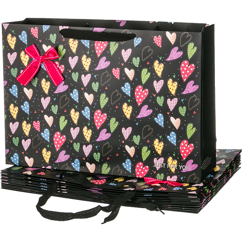 Пакет бумажный подарочный