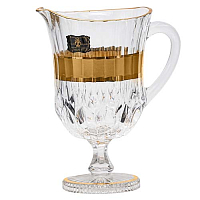 Графин 1,2л н/н Adagio Матовое золото AS Crystal 