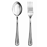 Набор детских столовых приборов (вилка и ложка) Тачки