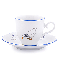 Набор чайных пар 150мл 6шт Офелия Гуси Мам Декор Carlsbad