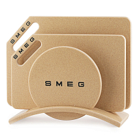Smeg набор досок 3ки шампань круг Smeg
