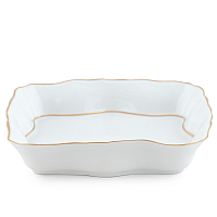 Салатник квадратный 18см Престиж Marquise Gold Queen's Crown