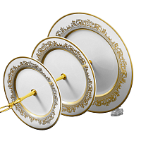 Горка 3х ярусная Constanza Creme Gold 9359 Falkenporzellan