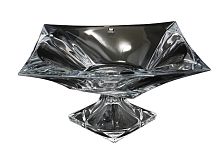Фруктовница 39см на ножке Quadron Aurum Crystal
