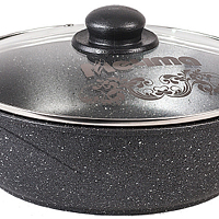 Жаровня 2,4л Гранит black Мечта