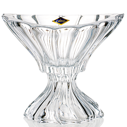 Конфетница 22см на ножке Plantica Aurum Crystal