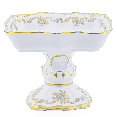 Салатник квадратный 21см н/н Кастел Queen's Crown