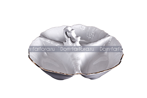 Менажница 24см Белый узор Bernadotte