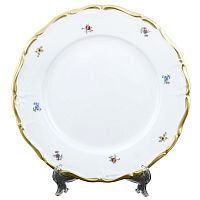 Блюдо круглое 30см Мария Луиза Белая матовая