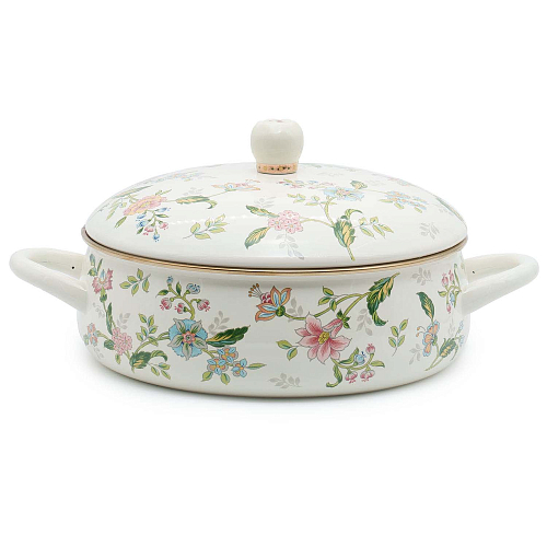 Сотейник эмалир 3,2л 24см с крышкой в под.уп. Magnolia Lenardi