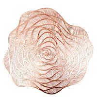 Салфетка сервировочная плейсмат 38см Аjouré бронза Nouvelle Daily