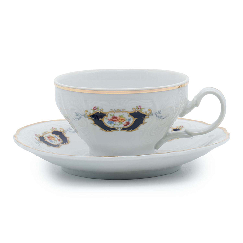 Набор чайных пар 155мл Синеглаз Bernadotte