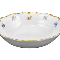 Набор салатников 19см 6шт Мейсенский цветок Queen's Crown