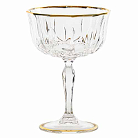Набор креманок 240мл 6шт Opera Golden Rim AS Crystal
