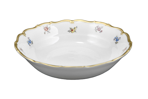 Набор салатников 19см 6шт Мейсенский цветок Queen's Crown