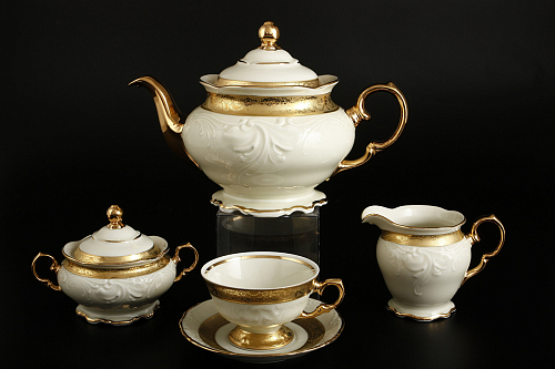 Сервиз чайный 6пер 15пр Фредерика Cream