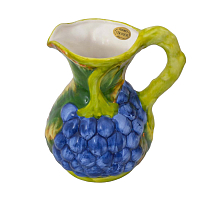 Кувшин 2л 25см синий Виноград Orgia