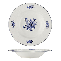 Набор глубоких тарелок 23см 6шт Blue Flower P.L. Proff Cuisine