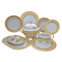 Сервиз столовый 6пер 26пр Valencia Crem Gold Falkenporzellan