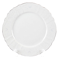 Набор тарелок 27см 6шт Платиновый узор Bernadotte