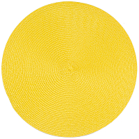 Салфетка сервировочная плейсмат 38см желтая Casual line Nouvelle Daily