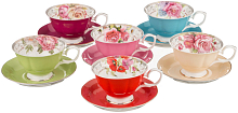 Набор чайных пар 6шт 200мл