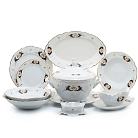 Сервиз столовый 6пер 26пр Синеглаз Bernadotte