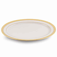 Блюдо овальное 36см Constanza Creme Gold 3064 Falkenporzellan