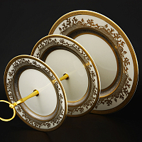 Конфетница 3-х ярусная Constanza Cremе 9320 GP Falkenporzellan