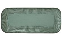 Блюдо прямоугольное 36*16см зелёный Gallery без инд уп Easy Life