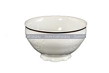 Набор бульонниц 180мл 6шт без ручек Белый узор Bernadotte