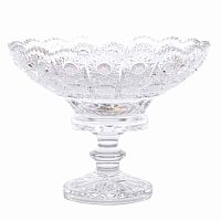 Конфетница 20см на ножке хрусталь Crystal HeArt 