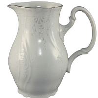 Кувшин с ручкой 1л Платиновый узор Bernadotte