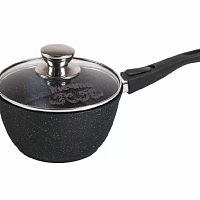 Ковш 1,7л со с/ручкой Гранит black Мечта