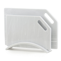 Набор досок на подставке 2шт Мрамор Mastony