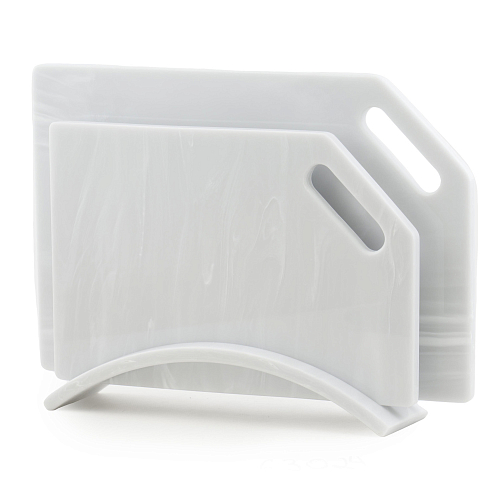 Набор досок на подставке 2шт Мрамор Mastony Набор досок на подставке 2шт Мрамор Mastony