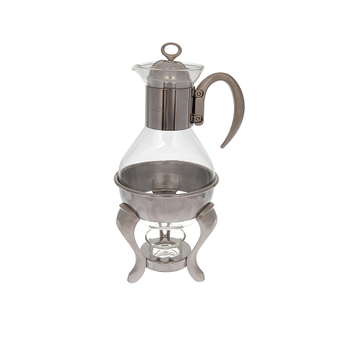 Чайник 1,6л с подогревом на металлической подставке (кор=6шт)