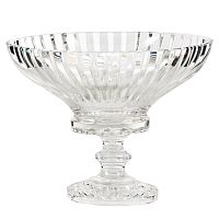 Конфетница 20см на ножке Crown Max Crystal