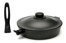 Сковорода гриль 28см со съем ручк и крышкой АП Алита