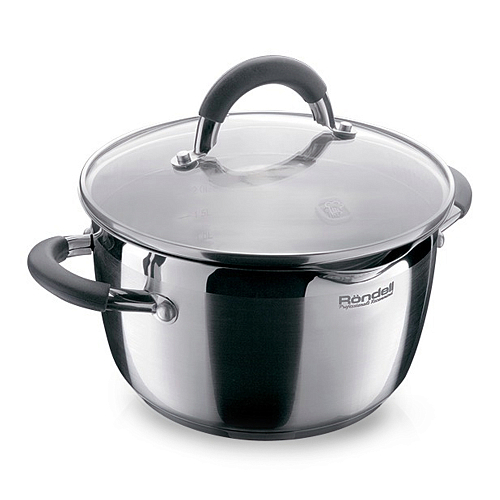 Кастрюля 20см 3,2л Flamme Rondell Кастрюля 20см 3,2л Flamme Rondell