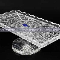 Рулетница 32см хрусталь G-P Glasspo 