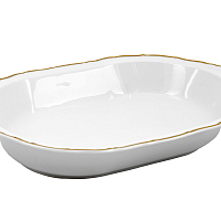 Блюдо для запекания 30см 1шт Отводка золото