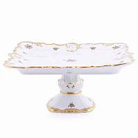 Поднос 32см квадратный н/н Золотая Роза Queen's Crown