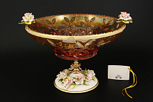 Фруктовница розовая Rozaperla