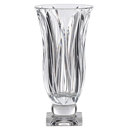 Ваза 35см на ножке Flame AS Crystal