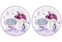 Набор тарелок 19см 2шт Лаванда Elan Gallery