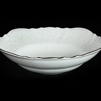 Салатница 23см Платиновый узор Bernadotte